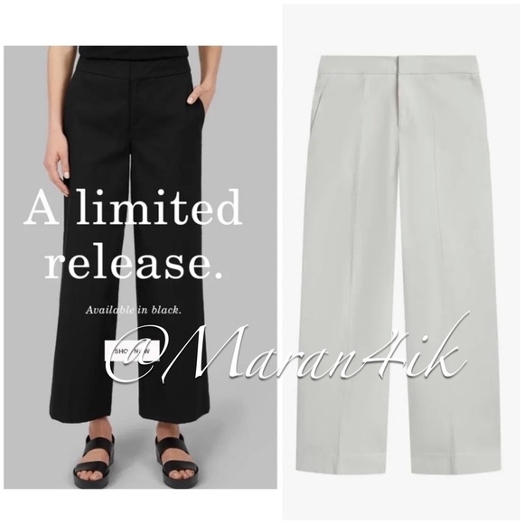 NWOT Everlane Limited Release: The Wide Leg Structure Pant White - Picture 4 of 16